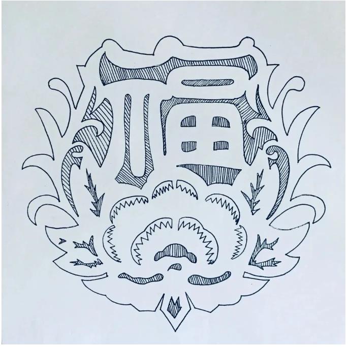 窗花怎么画简单又漂亮