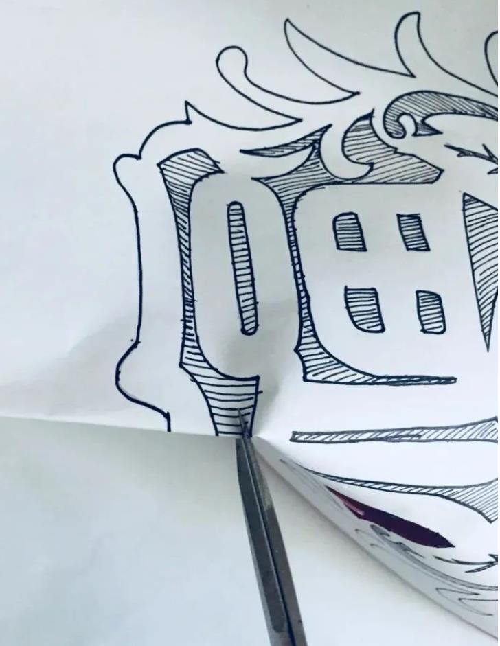 窗花怎么画简单又漂亮