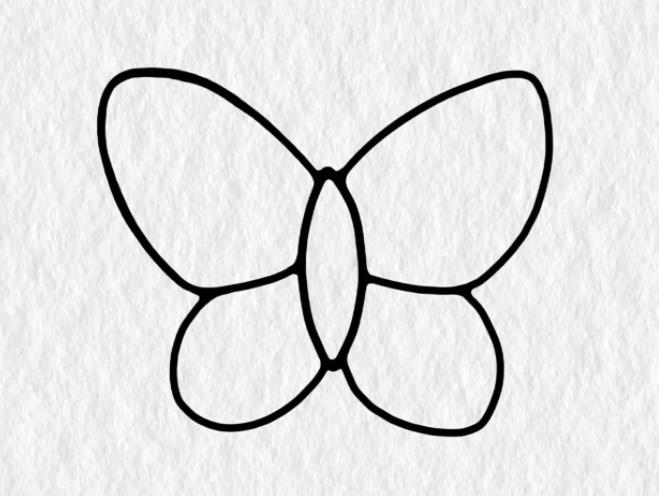 蝴蝶怎么画简单又好看 一步一步教画蝴蝶教程