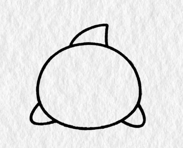 简单的鲨鱼怎么画可爱又漂亮