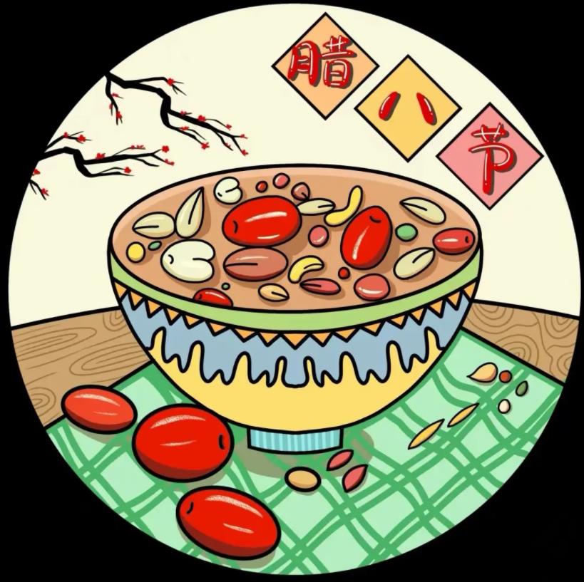 腊八粥简笔画教程 腊八粥简笔画可爱卡通
