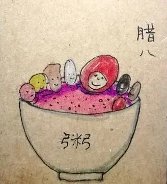 腊八粥简笔画简单可爱大全图片欣赏2024