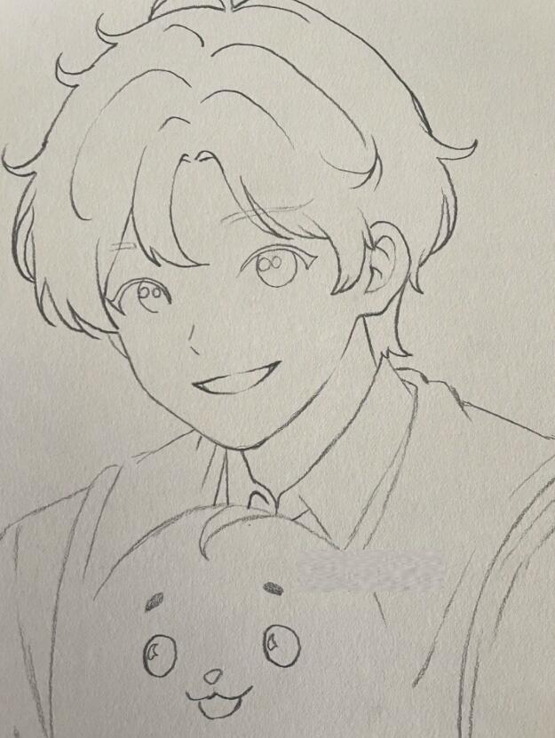 【简笔画】一步一步教你画帅气男生