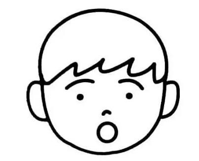 一步一步教你画人脸简单图片欣赏