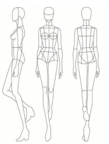 人体简笔画画法大全图片欣赏