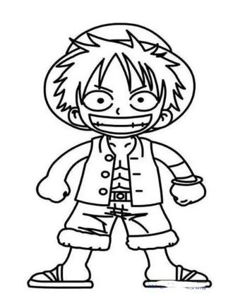 精选海贼王画画教程简单又好看图片