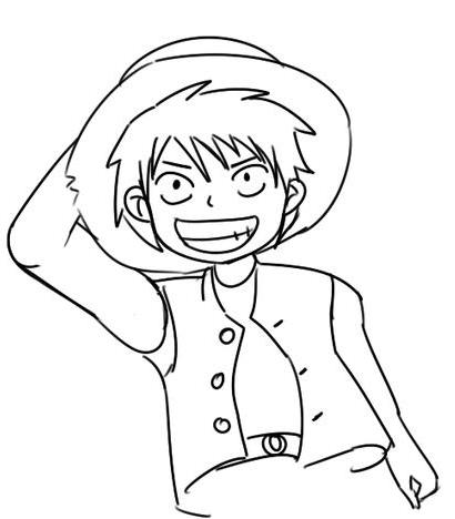 精选海贼王画画教程简单又好看图片