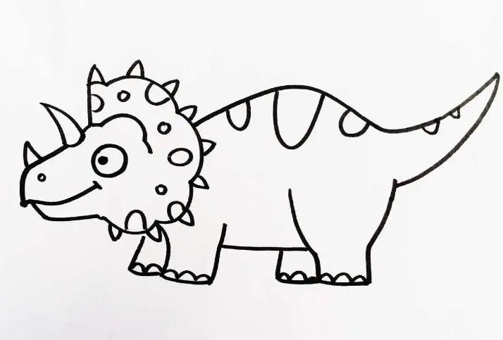 一步一步教你画恶龙好看又简单的图片欣赏