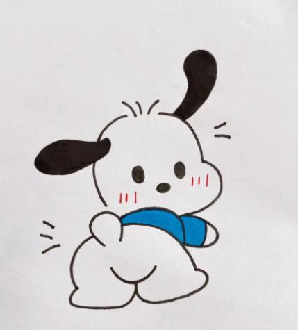 画画教程简单可爱帕恰狗图片大全