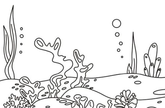 海底背景怎么画简笔画最新图片分享