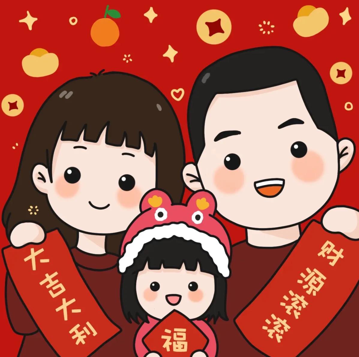 全家福简笔画教程 一年级全家福简笔画方法
