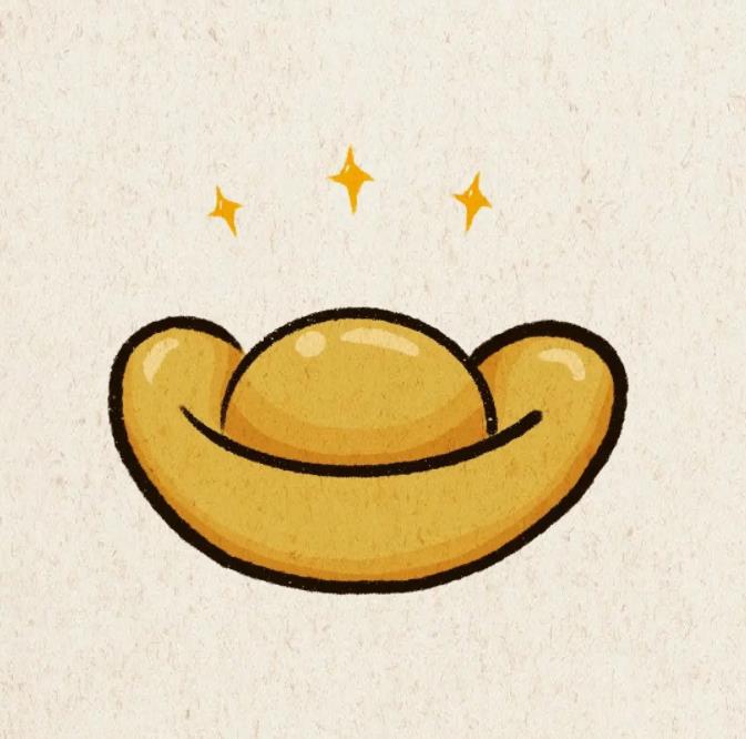 金元宝简笔画怎么做 一步一步教我画金元宝