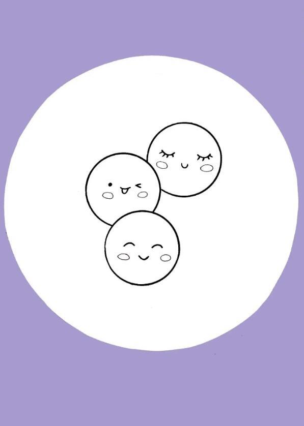 寒食节青团怎么画(含步骤图解)