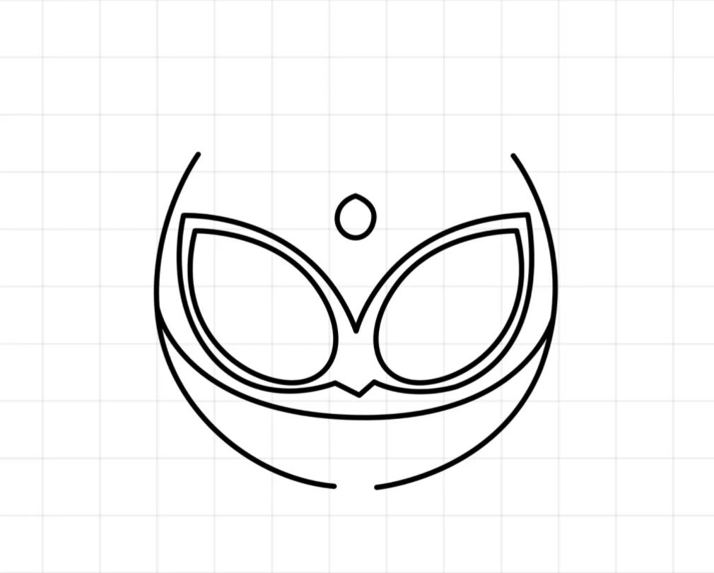 一步一步教我画简单又帅气的赛罗 简单5步学会画赛罗奥特曼