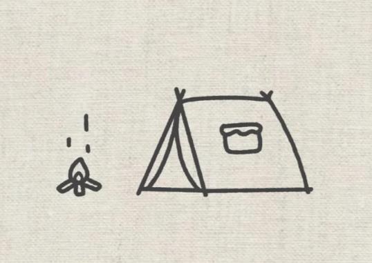 2024最新的儿童简笔画帐篷教程图片大全