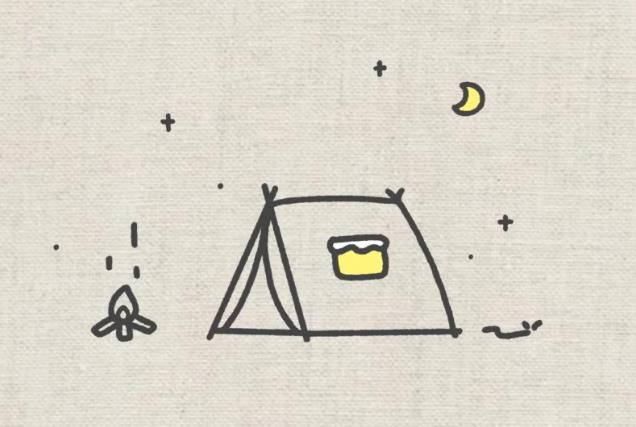 2024最新的儿童简笔画帐篷教程图片大全