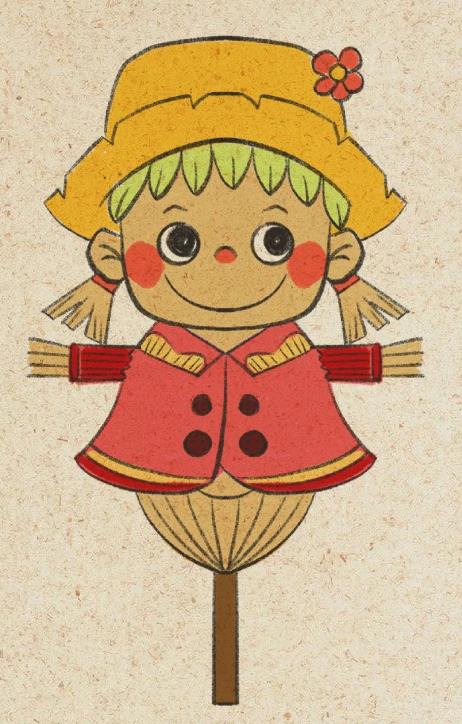 稻草人的简笔画怎么画超简单步骤分享