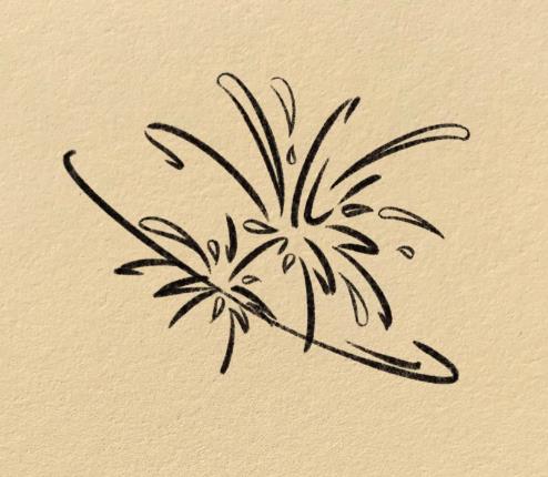 画一幅放烟花的画简笔画怎么画