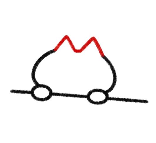 1-3岁宝宝画画小猫儿童简笔画图解