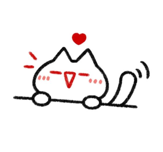 1-3岁宝宝画画小猫儿童简笔画图解