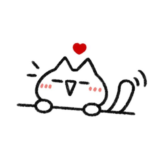 1-3岁宝宝画画小猫儿童简笔画图解