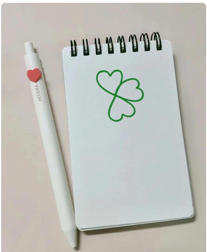 一笔画四叶草怎么画 四叶草画法简笔画