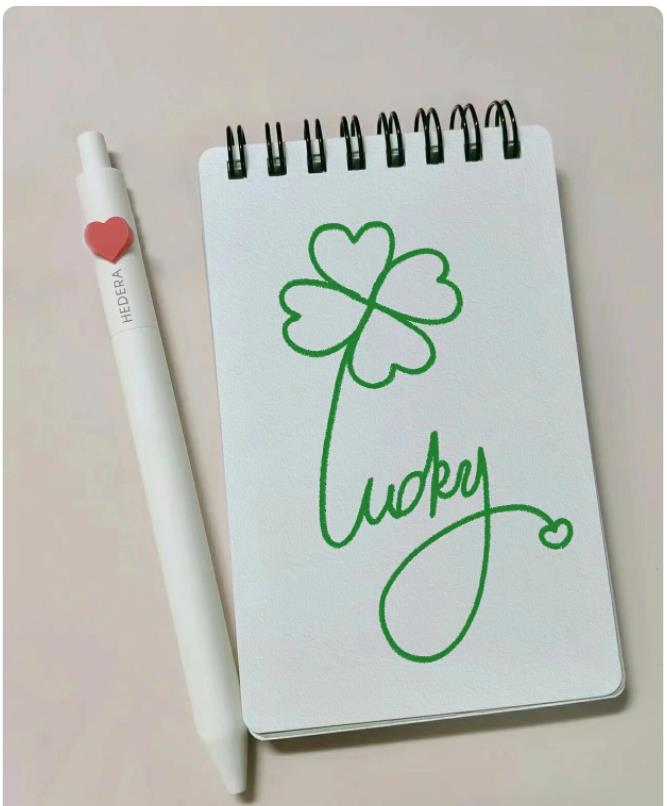 一笔画四叶草怎么画 四叶草画法简笔画