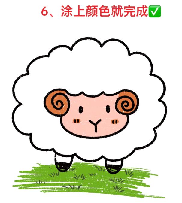 怎么画可爱简笔画小动物简单画法