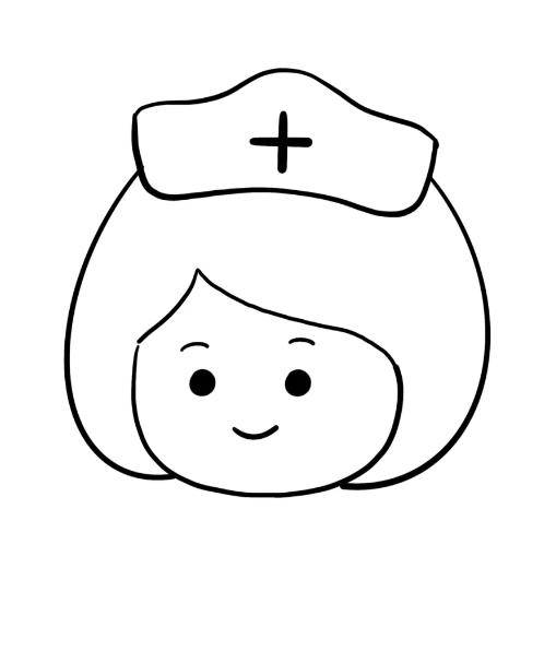 画一幅感谢护士的画漂亮简笔画教程