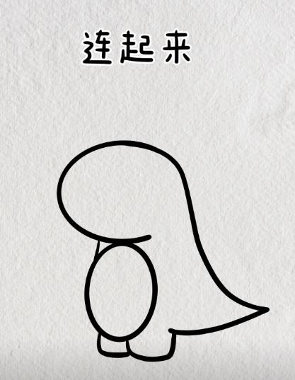 3-6岁儿童恐龙简笔画一步一步教画