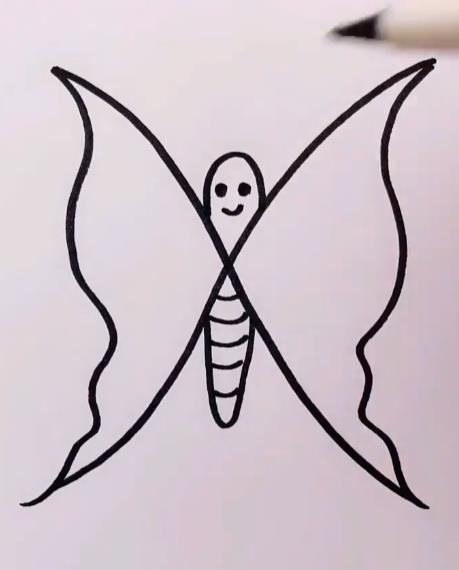 2024年蝴蝶简笔画怎么画好看又漂亮