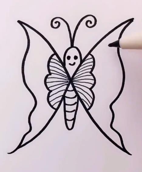 2024年蝴蝶简笔画怎么画好看又漂亮