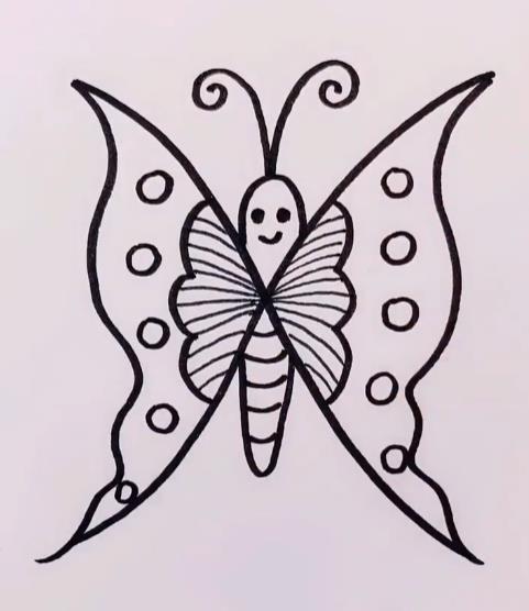 2024年蝴蝶简笔画怎么画好看又漂亮