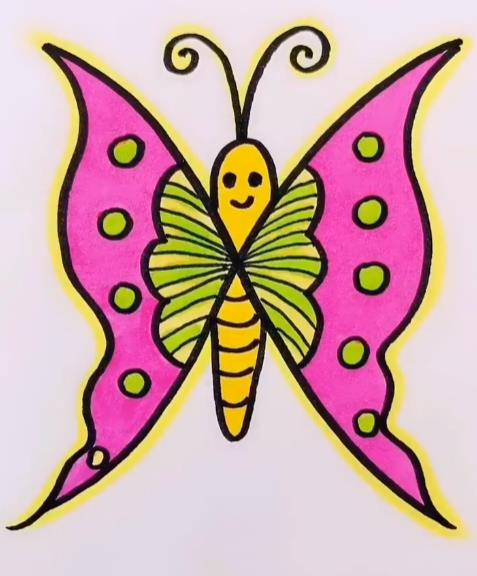 2024年蝴蝶简笔画怎么画好看又漂亮