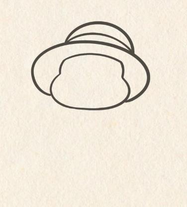 鸭子简笔画彩色步骤图片（可爱版）