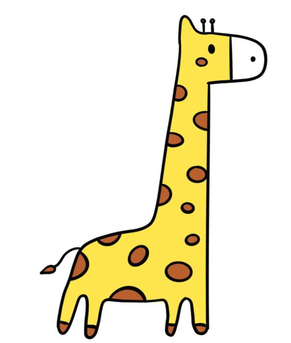 呆萌可爱的20种简笔画动物图片大全