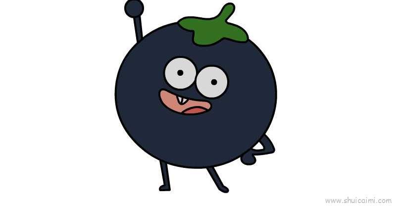 山竹儿童画怎么画 山竹简笔画好看