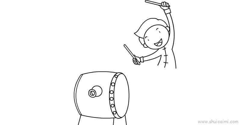 我们儿童画怎么画 我们简笔画画法