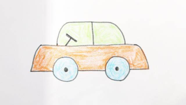 玩具车简笔画 玩具车简笔画图片大全