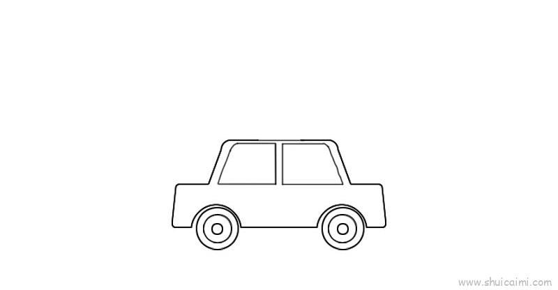 电动汽车儿童画怎么画 电动汽车简笔画简单又好看