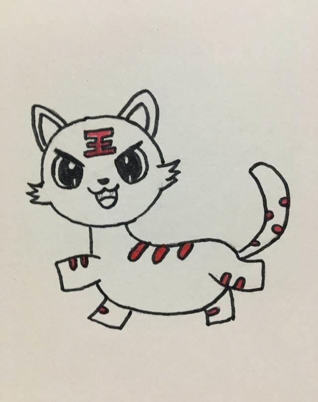 老虎的简笔画 老虎的简笔画凶残霸气