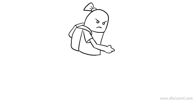香肠派对教程儿童画怎么画 香肠派对教程简笔画步骤