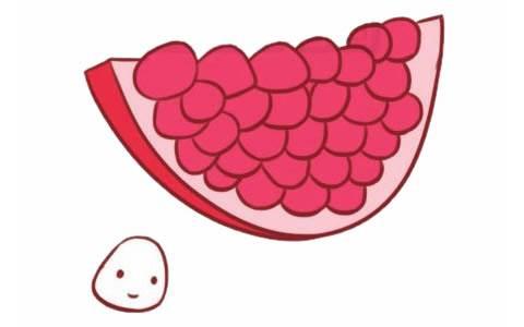 石榴简笔画 石榴简笔画图片大全大图