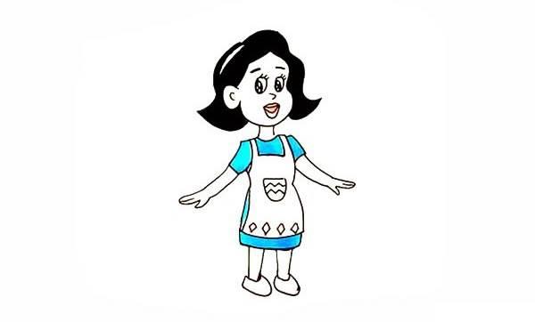 妈妈的简笔画 妈妈的简笔画图片大全