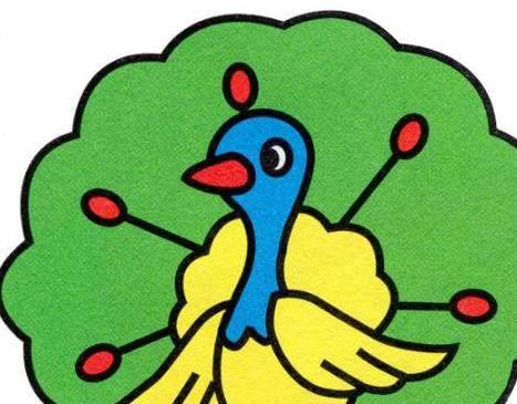 孔雀的简笔画 孔雀的简笔画图片