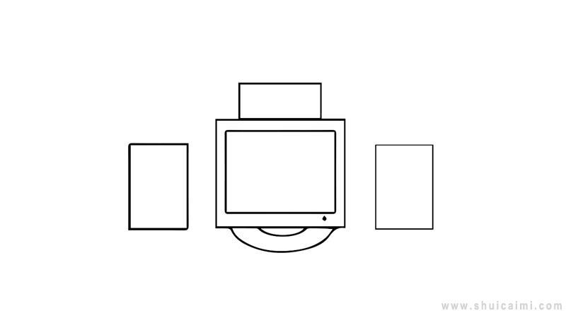 音响简笔画怎么画 音响简笔画顺序