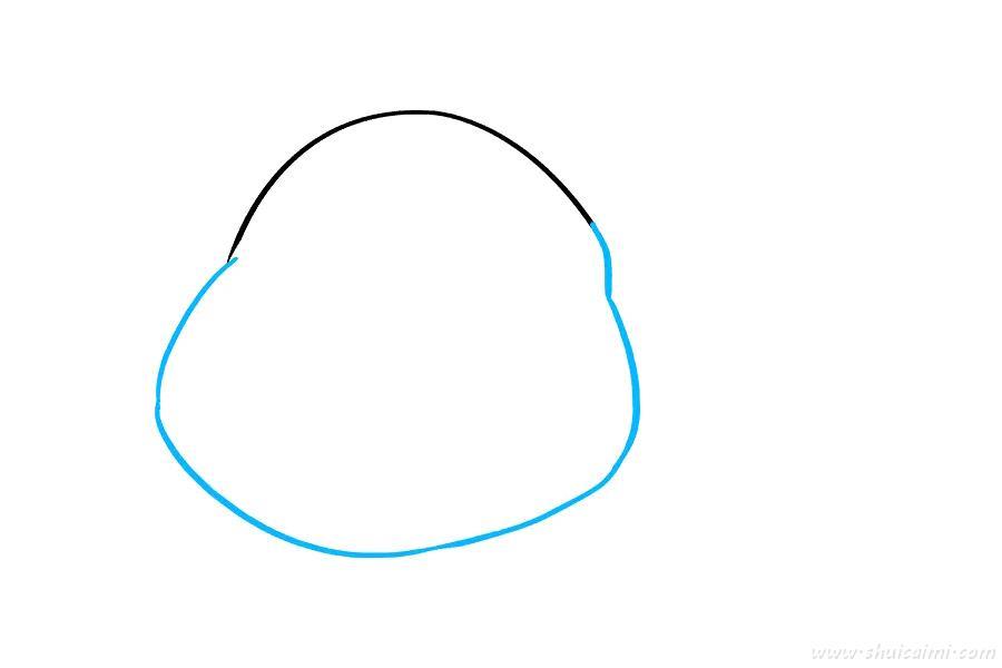 忍者神龟头部怎么画 忍者神龟头部简笔画画法