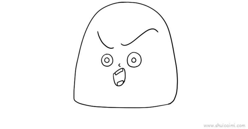 小人表情包儿童画怎么画 小人表情包简笔画图片大全