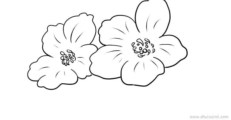 桃花儿童画怎么画 桃花简笔画简单又好看