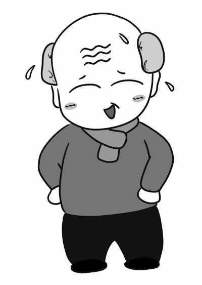 老年人简笔画 老奶奶简笔画